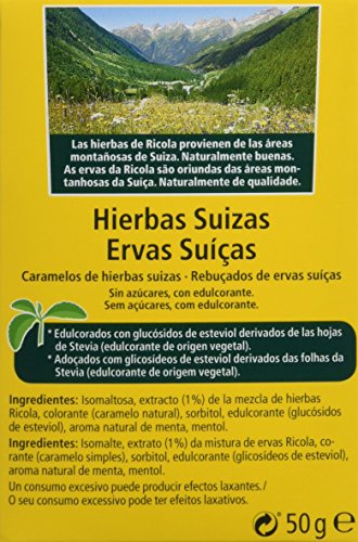 Ricola Caramelos duros - 10 unidades de 54 gr. (Total 540 gr.)