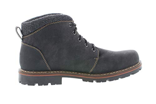 Rieker Hombre Botas, de Caballero Botas con Cordones, Botas Chukka,Cordones,Forradas,Schwarz,45 EU / 10.5 UK