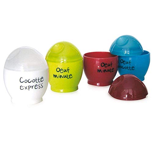 RIERA - Cocedor Huevos Microondas, 1 unidad, colores/modelos surtidos