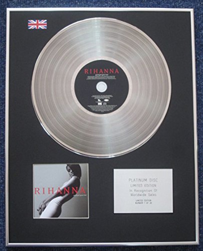 Rihanna – Edición limitada CD disco de platino – LP Good Girl Gone Bad