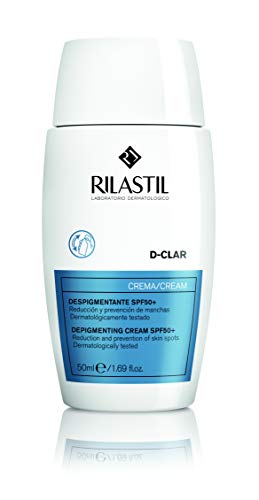 Rilastil D-CLAR - Crema Despigmentante con SPF50 que Reduce y Previene las Manchas Cutáneas - 50 ml