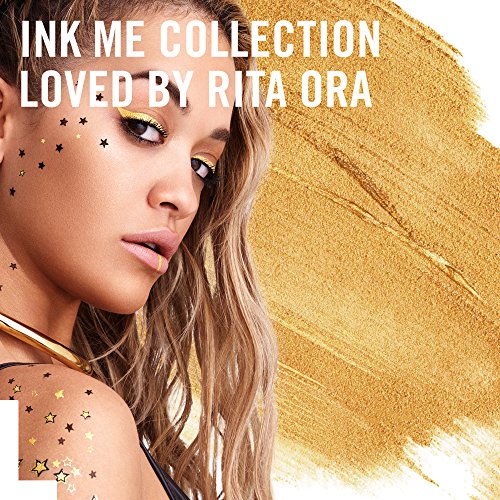 Rimmel London Ink Me, Delineador de Ojos y Cuerpo, Forma de Luna, 0.8 ml