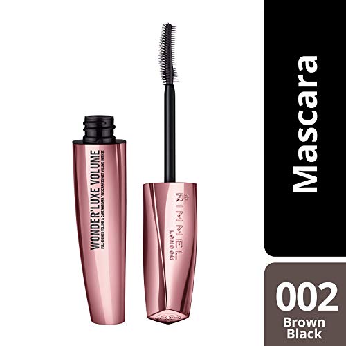 Rimmel – Máscara Wonder'luxe Volume – Volumen instantáneo – Sin paquete – 002 marrón – 11 ml