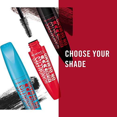 Rimmel Scandaleyes Volume on Demand Mascara, Máscara de Pestaña, Tono 1, 11.5 g