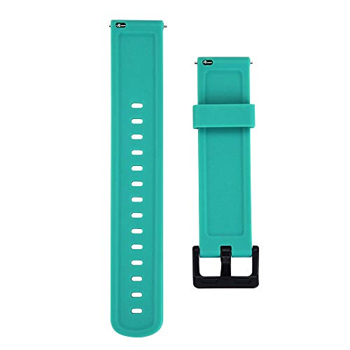 Riou Correa para Reloj,❤️Compatible con Xiaomi Amazfit Bip Reloj Juvenil Banda de Correa de muñeca de Silicona Suave Pulseras de Repuesto Calidad Exquisita