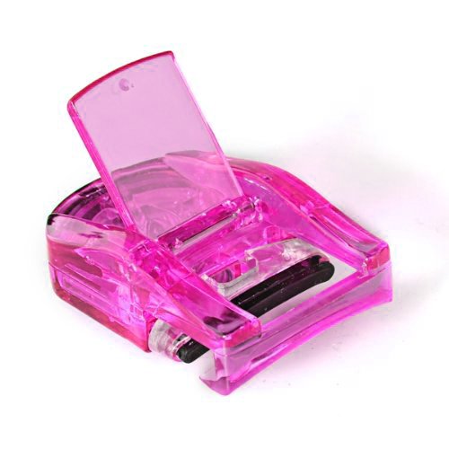 Rizador de pestañas eyelash curler mini pequeño portátil plástico