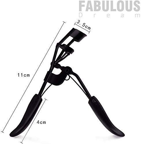 Rizador de pestañas, Rizador de pestañas sin dolor Sin diseño de pellizco, Se adapta a todas las formas de los ojos, Obtenga el rizo perfecto cada vez