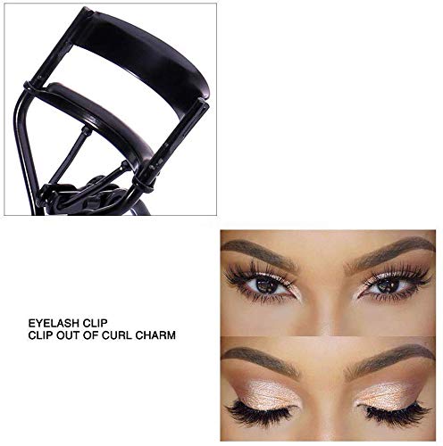 Rizador de pestañas, Rizador de pestañas sin dolor Sin diseño de pellizco, Se adapta a todas las formas de los ojos, Obtenga el rizo perfecto cada vez
