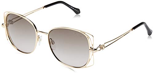 Roberto Cavalli Rc1031-32B-Gold Gafas de sol, Dorado (Gold), 55.0 para Mujer