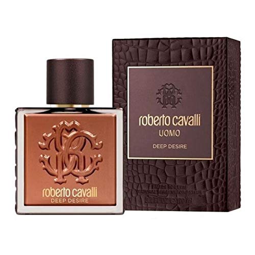 Roberto Cavalli Uomo Deep Desire by Roberto Cavalli Eau De Toilette Spray 3.3 oz / 100 ml (Men)