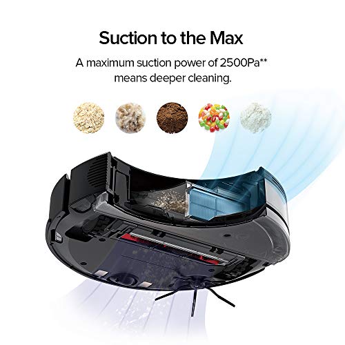 roborock S6 MaxV Robot Aspirador con navegación LiDAR y ReactiveAI, aspiración Potente de 2500 Pa, aspirado y fregado robótico Inteligente