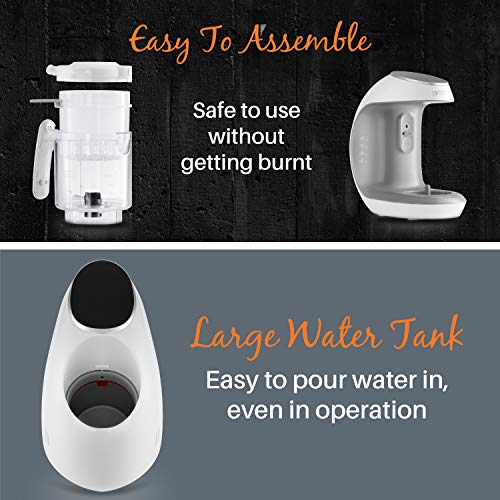 Robot de cocina Multifuncion - Babycook Multifunción 7 en 1 para Bebés - Al vapor, Procesador de Alimentos, Limpieza Automática, Esterilizador de Biberones, Recalentar, Descongela - Robot cocina bebe