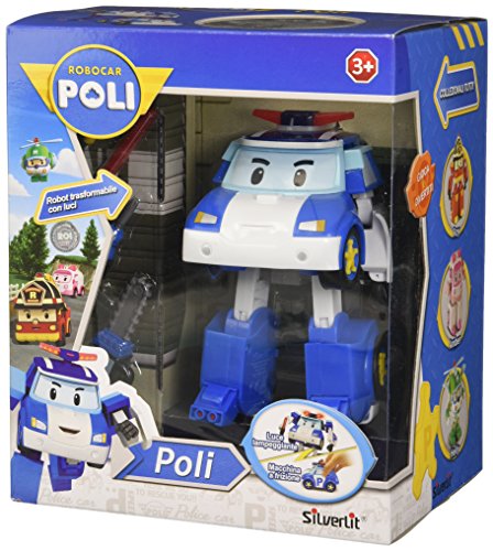 Rocco Giocattoli 83094 – Robocar Poli Poli Personaje transformable con Luces