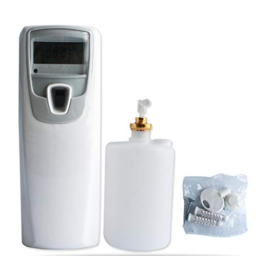 Rociador de aerosol de cristal líquido inteligente, lavabo automático, ventilador nuevo, tanque vacío, distribuidor de perfume.