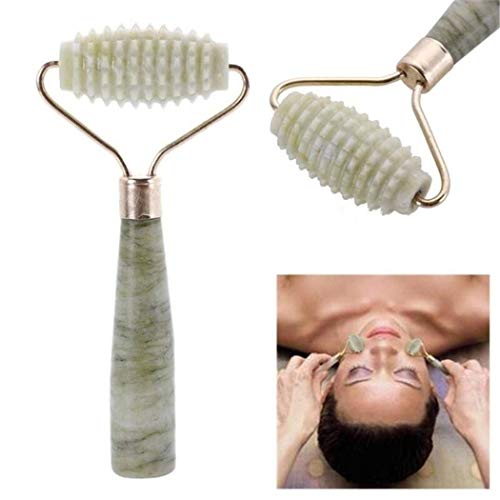 Rodillo de hielo YunBest para cara y ojo – cabezal natural masaje facial rodillo de jade adelgazamiento fino, cabeza de cuello, ojo belleza de piedra herramienta BestShop #3