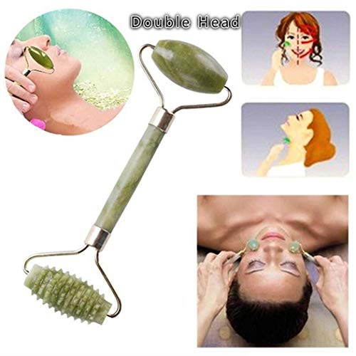 Rodillo de hielo YunBest para cara y ojo – cabezal natural masaje facial rodillo de jade adelgazamiento fino, cabeza de cuello, ojo belleza de piedra herramienta BestShop #3