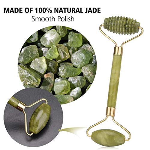 Rodillo de hielo YunBest para cara y ojo – cabezal natural masaje facial rodillo de jade adelgazamiento fino, cabeza de cuello, ojo belleza de piedra herramienta BestShop #3