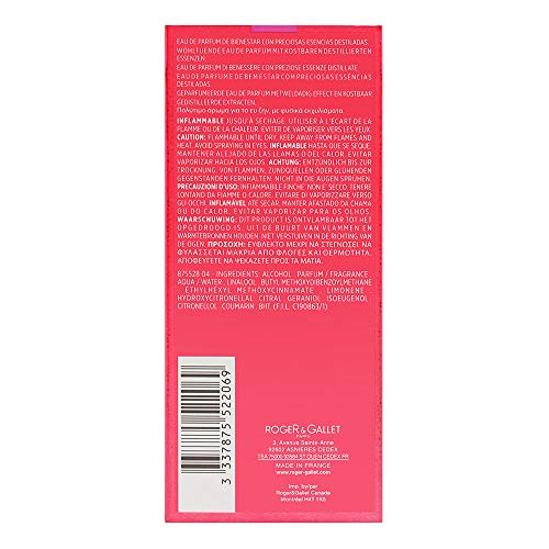 ROGER & GALLET - Eau de parfum gingembre rouge intense 50 ml
