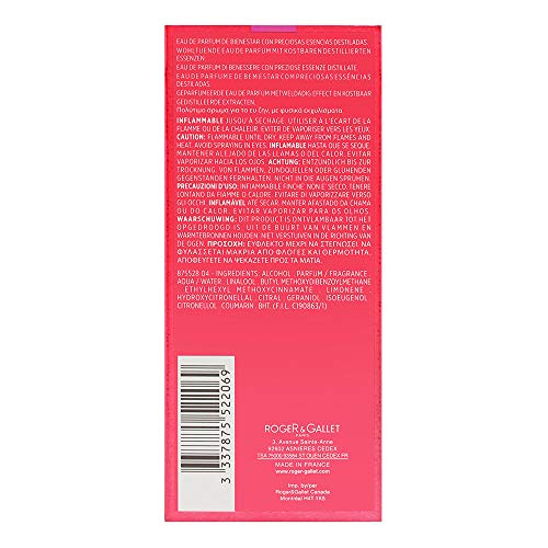 ROGER & GALLET - Eau de parfum gingembre rouge intense 50 ml