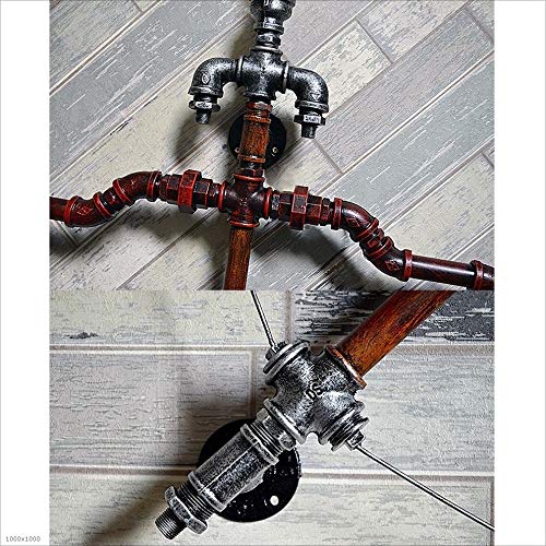 ROIY Bar Restaurante Hotel Luces Decorativas Aplique De Metal Creativo Cupido Arco Y Flecha Tubería De Agua Lámpara De Pared Lámpara De Pared Estilo Europeo Luz De Tubo