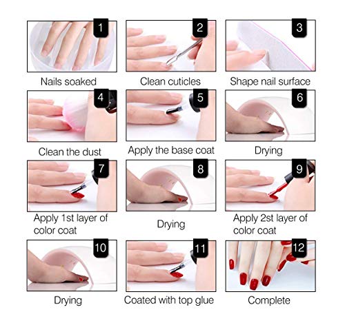 ROSALIND-Esmalte semipermanente de uñas de gel con purpurina de diamante, pintura de color súper brillante, para lámpara UV y LED