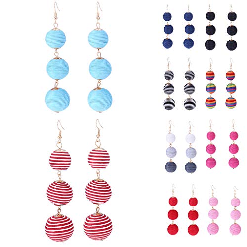 ROVNKD - Pendientes Sencillos de Estilo Retro, Redondos, para Mujer, Tallaúnica