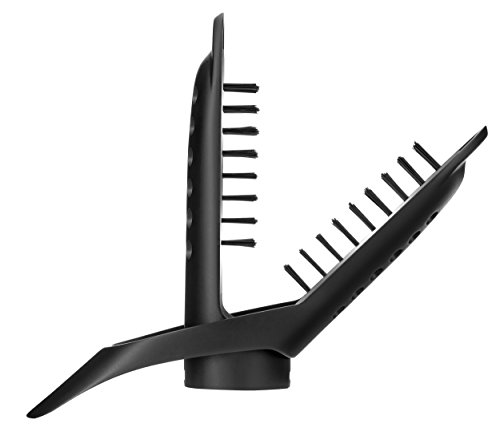 Rowenta CF7812F0 - Cepillo de Aire Caliente 1200W, 3 accesorios para alisar, cepillar y concentrar, golpe de aire frío, revestimiento Keratin & Shine, cable de 1,8 metros, Negro, Rosa