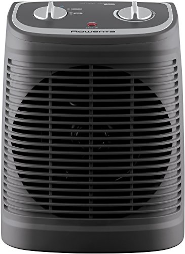 Rowenta Comfort Compact SO2330 Calefactor Comfort Compact 2400 W, función Silence, 2 velocidades, fácil de transportar, termostato regulable, función ventilador