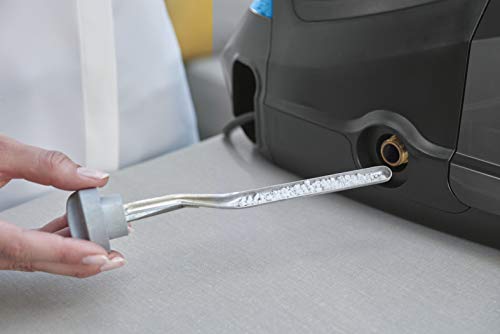 Rowenta DG9160 Silence Steam Pro - Centro de planchado vertical, 7.5 bares, golpe de vapor de 480g/min, tecnología silenciosa, desinfecta, vapor con caldera