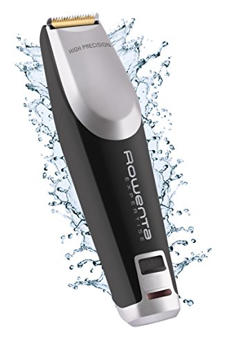 Rowenta Expertise TN3400F0 - Barbero recargable para usar incluso en la ducha, 2 peines y estuche incluido