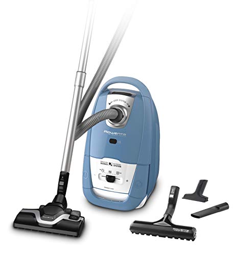 Rowenta Silence Force RO7321 Aspiradora con bolsa, eficiente en succión y reemisión de polvo, tecnología silenciosa, depósito 4,5 l, adecuado parquet, accesorios tapicerías y ranuras, cable 6,2 m