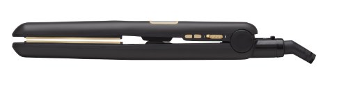 Rowenta Ultimate Styler Gold SF6021E0 - Plancha pelo recubrimiento de cerámico, función 2 en 1 para alisado y rizos perfectos con placas flotantes y estrechas, incluye termoprotector