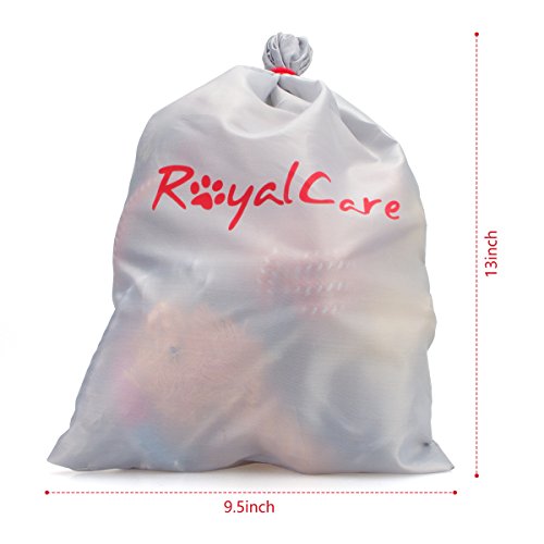 RoyalCare Juguetes para Perros Juego de Regalo de 12 Paquetes, Cuerda de Bola Masticar Juguetes chillones para Perro de Mediano a pequeño