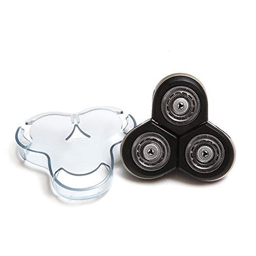 RQ12 Cabezal de Afeitado de Repuesto Compatible con Philips Norelco SensoTouch 3D, Cuchilla de Afeitar Poweka Compatible con Afeitadora Eléctrica Philips