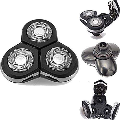 RQ12 Cabezal de Afeitado de Repuesto Compatible con Philips Norelco SensoTouch 3D, Cuchilla de Afeitar Poweka Compatible con Afeitadora Eléctrica Philips