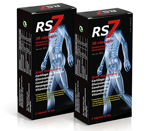 RS7 Articulaciones 60 Cápsulas + Muestra gratuita Crema Fisio Forte