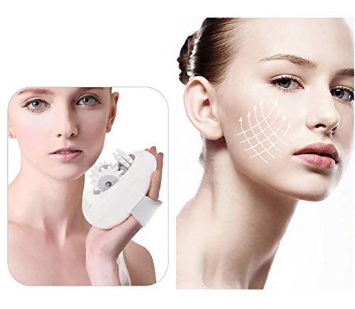 RSTJBH Rodillo 3D Delgado Cara Instrumento Mini Adelgazante Adelgazante masajeador multifunción masajeador