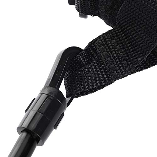 RUNACC Cinturón de natación Ajustable para Piscinas de natación (Negro)