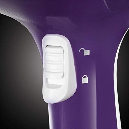 Russell Hobbs Steam Genie 25600-56 - Plancha de vapor vertical, cepillo de mano, incluye 3 accesorios ropa, 1650 W, color morado