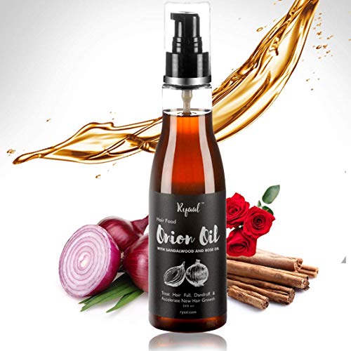Ryaal Hair Cebolla Hair Oil Nutritivo Cabello Con Extracto de Cebolla Real para Cabello Caspa Intensivo 200 mililitros