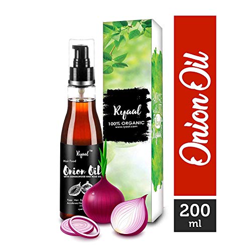 Ryaal Hair Cebolla Hair Oil Nutritivo Cabello Con Extracto de Cebolla Real para Cabello Caspa Intensivo 200 mililitros