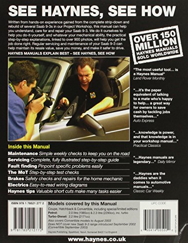 Saab 9-3 Petrol And Diesel