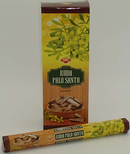 SAC Incienso Ruda Palo Santo 6 paquetes x 20 varillas