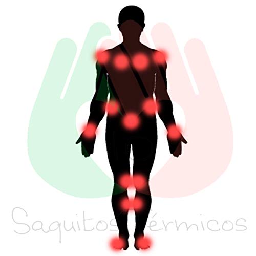 Saco Térmico Semillas Multiusos - Almohada para Calentar en Microondas (30x17 cm) - Bolsa de Calor - Cojín de Semillas con Funda Lavable, Tela de Algodón 100% y Olor a Lavanda (Perritos)