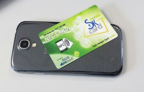 SafeKeeper Card mobile Tarjeta NFC Password Manager y Control Parental para móviles y Tablets Android con tecnologia NFC. Galaxy, Huawei, LG Nexus, Motorola, Xperia, iPhone 11
