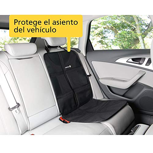 Safety 1st Protector Asiento Coche para Silla de Bebé Compatible con isofix, Asiento Infantil Funda Impermeable universal, color negro