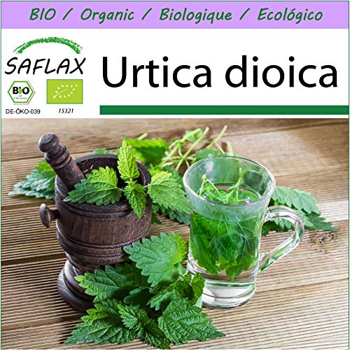 SAFLAX - Ecológico - Ortiga - 2000 semillas - Urtica dioica