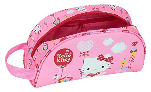 Safta- Hello Kitty Neceser, Color Rosa Claro, 260x90x160 mm (M824)