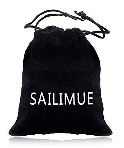 Sailimue 10 Pares Acero Inoxidablede Pequeño Pendientes Studs Set para Mujer Pendientes Corazon Estrella Luna Bolas Triangulo Pendientes Circonita Piercing Arete