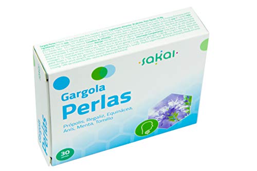 Sakai –Gargola Perlas – Alivia las molestias de la garganta –Protege tus cuerdas vocales- Bienestar de la boca y la faringe – Con Própolis, Regaliz, Equinácea, Anís estrellado, Menta, y Tomillo.
